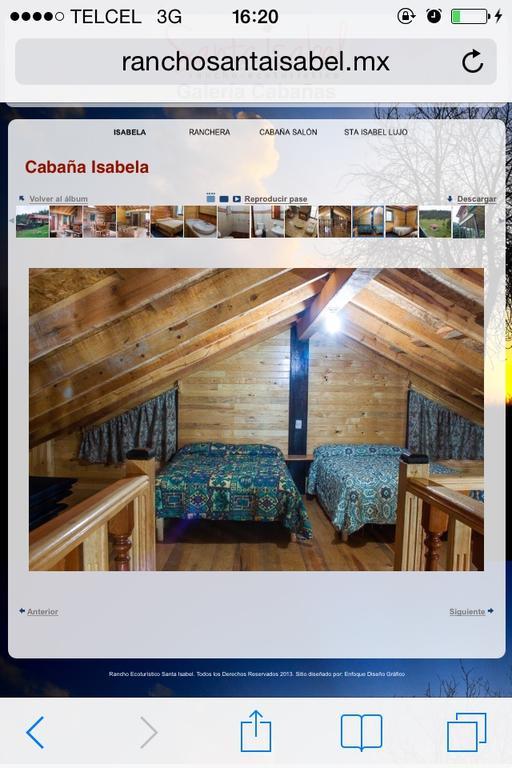 Cabanas Santa Isabel Villa Refugio Eksteriør bilde
