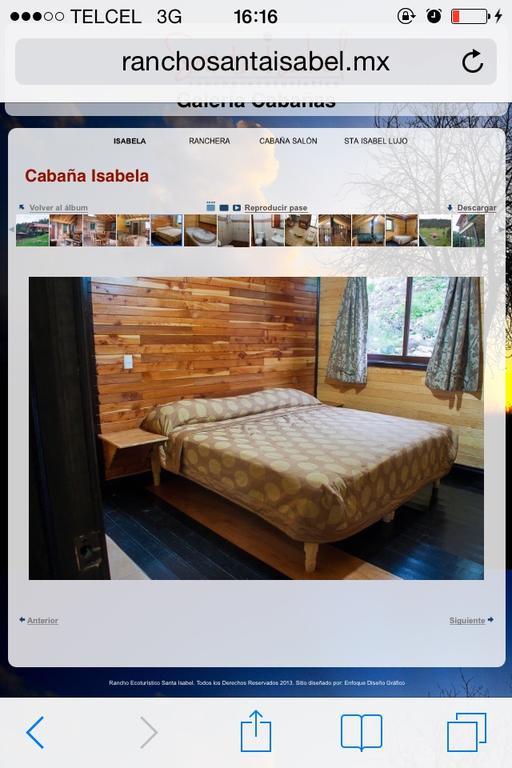 Cabanas Santa Isabel Villa Refugio Eksteriør bilde